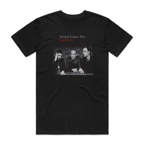 Avishai Cohen Trio Gently Disturbed Album Cover T-Shirt Black Avishai Cohen Trio Gently Disturbed Album Cover T-Shirt Black