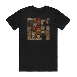 Alexandre Desplat Isle Of Dogs 1 Album Cover T-Shirt Black Alexandre Desplat Isle Of Dogs 1 Album Cover T-Shirt Black