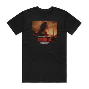Alexandre Desplat Godzilla Original Motion Picture Soundtrack Album Cover T-Shirt Black