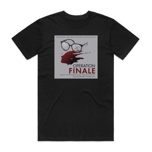 Alexandre Desplat Operation Finale Album Cover T-Shirt Black Alexandre Desplat Operation Finale Album Cover T-Shirt Black