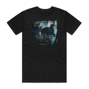 Alexandre Desplat Harry Potter And The Deathly Hallows Part 1 Album Cover T-Shirt Black
