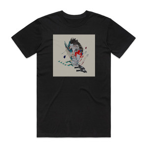 Animal Collective Painting With Album Cover T-Shirt Black