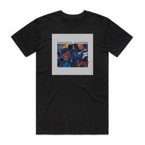 Acoustic Alchemy Aart Album Cover T-Shirt Black Acoustic Alchemy Aart Album Cover T-Shirt Black