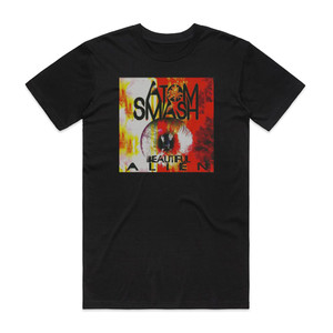 Atom Smash Beautiful Alien 1 Album Cover T-Shirt Black Atom Smash Beautiful Alien 1 Album Cover T-Shirt Black