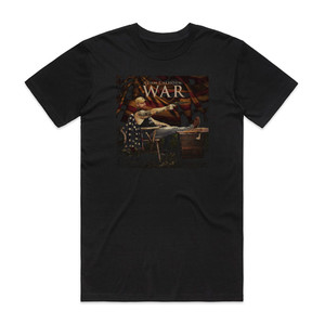 Adam Calhoun War Album Cover T-Shirt Black
