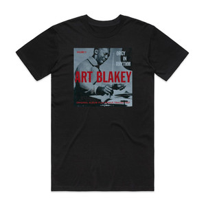 Art Blakey Orgy In Rhythm Volume Two Album Cover T-Shirt Black Art Blakey Orgy In Rhythm Volume Two Album Cover T-Shirt Black