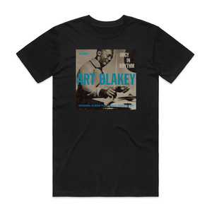 Art Blakey Orgy In Rhythm Volume One Album Cover T-Shirt Black Art Blakey Orgy In Rhythm Volume One Album Cover T-Shirt Black