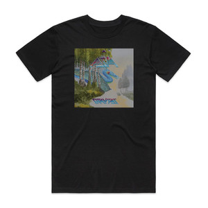 Asia Gravitas Album Cover T-Shirt Black Asia Gravitas Album Cover T-Shirt Black