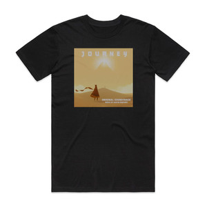 Austin Wintory Journey 1 Album Cover T-Shirt Black Austin Wintory Journey 1 Album Cover T-Shirt Black
