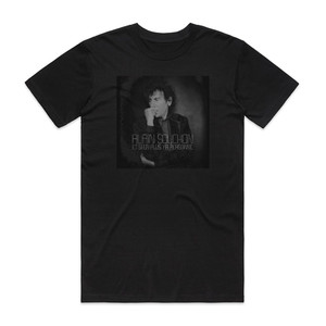 Alain Souchon Et Si En Plus Ya Personne Album Cover T-Shirt Black Alain Souchon Et Si En Plus Ya Personne Album Cover T-Shirt Black
