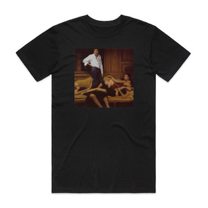 Alain Souchon Au Ras Des Pquerettes Album Cover T-Shirt Black Alain Souchon Au Ras Des Pquerettes Album Cover T-Shirt Black