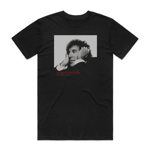 Alain Souchon Collection Volume 2 Album Cover T-Shirt Black