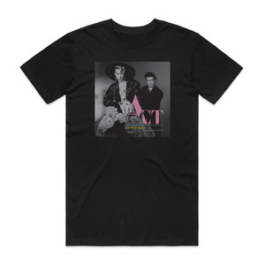 Act Love Hate A Compact Introduction Album Cover T-Shirt Black Act Love Hate A Compact Introduction Album Cover T-Shirt Black