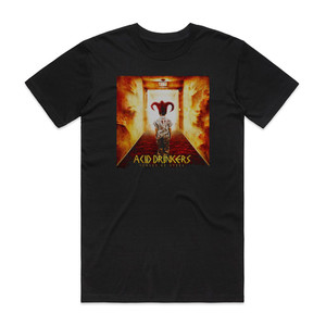 Acid Drinkers Verses Of Steel Album Cover T-Shirt Black Acid Drinkers Verses Of Steel Album Cover T-Shirt Black