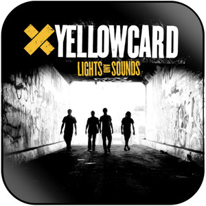 Yellowcard Lights And Sounds Album Cover Sticker Yellowcard Lights And Sounds Album Cover Sticker