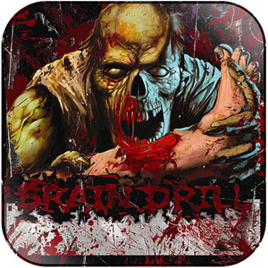 Brain Drill Downburst Album Cover Sticker Album Cover Sticker