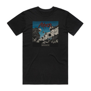 Aktor Paranoia Album Cover T-Shirt Black Aktor Paranoia Album Cover T-Shirt Black