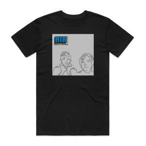 Air Deck Safari Part Two Album Cover T-Shirt Black Air Deck Safari Part Two Album Cover T-Shirt Black