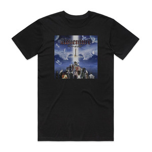 Adventure Beacon Of Light Album Cover T-Shirt Black