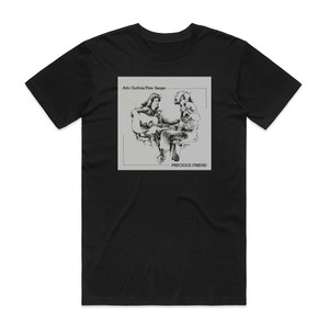 Arlo Guthrie Precious Friend Album Cover T-Shirt Black Arlo Guthrie Precious Friend Album Cover T-Shirt Black