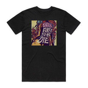 Anouk Fake It Till We Die Album Cover T-Shirt Black Anouk Fake It Till We Die Album Cover T-Shirt Black