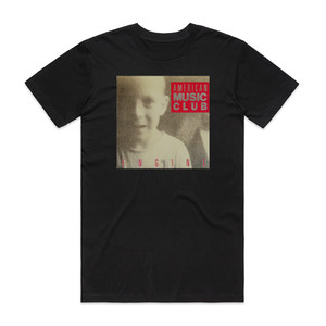 American Music Club Engine Album Cover T-Shirt Black American Music Club Engine Album Cover T-Shirt Black