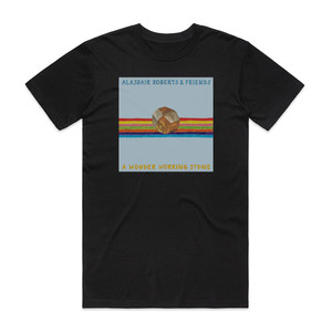 Alasdair Roberts A Wonder Working Stone Album Cover T-Shirt Black