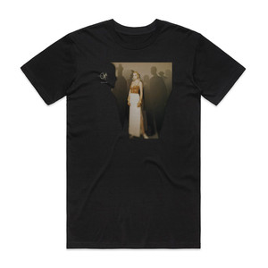 Anna Oxa Cantautori Album Cover T-Shirt Black Anna Oxa Cantautori Album Cover T-Shirt Black