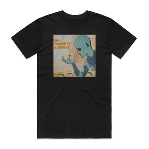Alain Goraguer La Plante Sauvage Album Cover T-Shirt Black Alain Goraguer La Plante Sauvage Album Cover T-Shirt Black