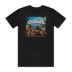 Alan Silvestri The Croods 2 Album Cover T-Shirt Black