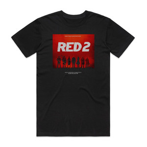 Alan Silvestri Red 2 Album Cover T-Shirt Black