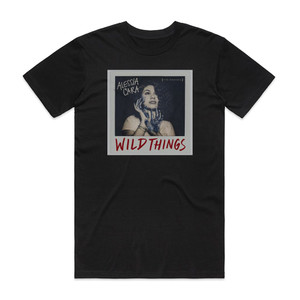 Alessia Cara Wild Things The Remixes Album Cover T-Shirt Black
