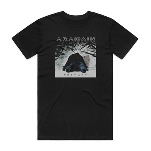 Arakain Restart Album Cover T-Shirt Black Arakain Restart Album Cover T-Shirt Black