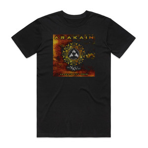 Arakain Xxv Eden Album Cover T-Shirt Black Arakain Xxv Eden Album Cover T-Shirt Black