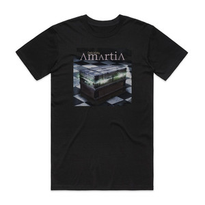 Amartia Delicately Album Cover T-Shirt Black Amartia Delicately Album Cover T-Shirt Black