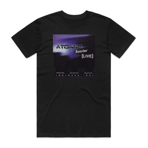 Atomic Rooster Live In Germany 1983 Album Cover T-Shirt Black Atomic Rooster Live In Germany 1983 Album Cover T-Shirt Black