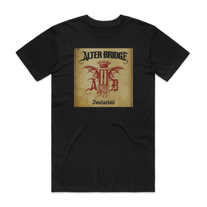 Alter Bridge Isolation 1 Album Cover T-Shirt Black Alter Bridge Isolation 1 Album Cover T-Shirt Black
