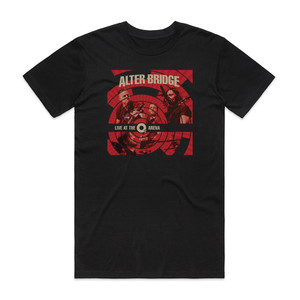 Alter Bridge Live At The O2 Arena Rarities Album Cover T-Shirt Black Alter Bridge Live At The O2 Arena Rarities Album Cover T-Shirt Black
