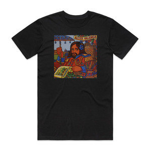 Alceu Valenca Estao Da Luz Album Cover T-Shirt Black Alceu Valenca Estao Da Luz Album Cover T-Shirt Black