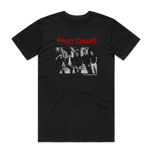 Angry Samoans The Unboxed Set Album Cover T-Shirt Black