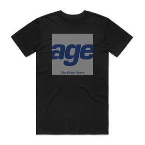Age The Orion Years Album Cover T-Shirt Black Age The Orion Years Album Cover T-Shirt Black