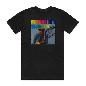 Adriano Celentano Prisencolinensinainciusol Album Cover T-Shirt Black Adriano Celentano Prisencolinensinainciusol Album Cover T-Shirt Black