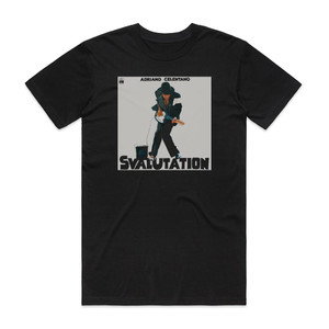 Adriano Celentano Svalutation Album Cover T-Shirt Black Adriano Celentano Svalutation Album Cover T-Shirt Black