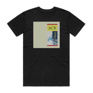 A Certain Ratio Force Album Cover T-Shirt Black A Certain Ratio Force Album Cover T-Shirt Black