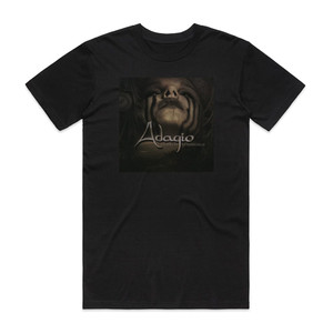 Adagio A Band In Upperworld Live Album Cover T-Shirt Black Adagio A Band In Upperworld Live Album Cover T-Shirt Black
