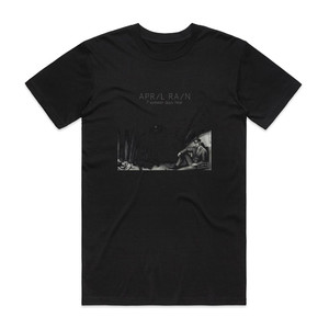 April Rain Seven Summer Days Noir Album Cover T-Shirt Black April Rain Seven Summer Days Noir Album Cover T-Shirt Black