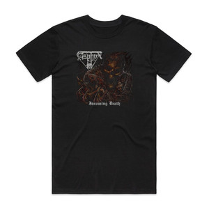 Asphyx Incoming Death Album Cover T-Shirt Black Asphyx Incoming Death Album Cover T-Shirt Black
