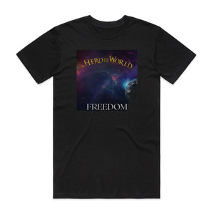 A Hero for the World Freedom Album Cover T-Shirt Black A Hero for the World Freedom Album Cover T-Shirt Black