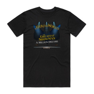 A Hero for the World A Million Dreams Album Cover T-Shirt Black A Hero for the World A Million Dreams Album Cover T-Shirt Black