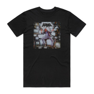 Azrael Television Slave Album Cover T-Shirt Black Azrael Television Slave Album Cover T-Shirt Black